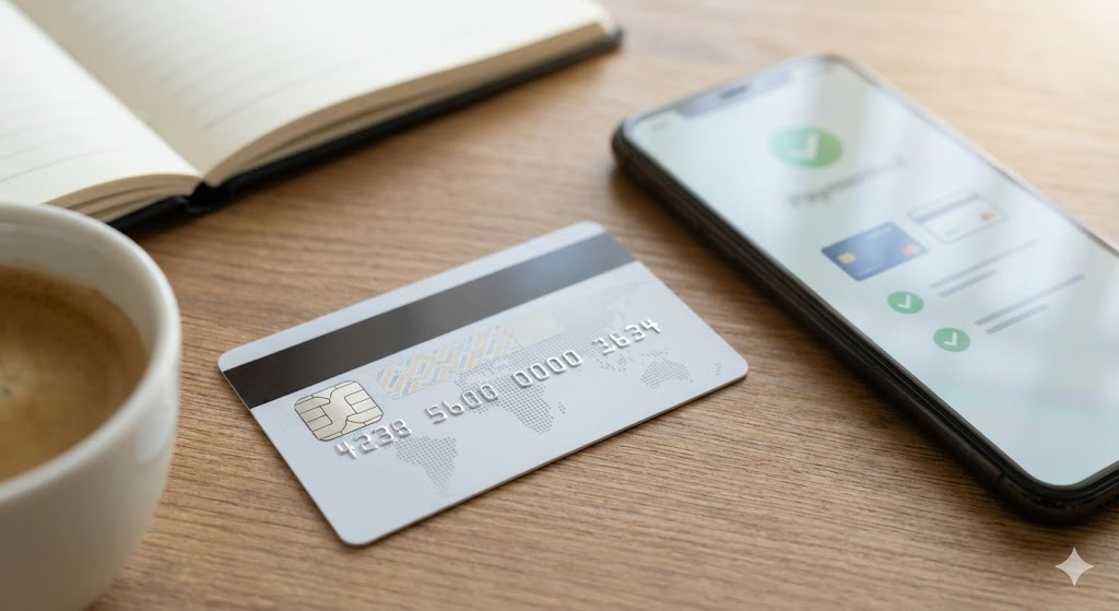 シーモア読み放題の決済でデビットカード利用時の二重引き落としリスクを警告するイメージ。推奨される支払い方法の選択が重要であることを伝える視覚資料。