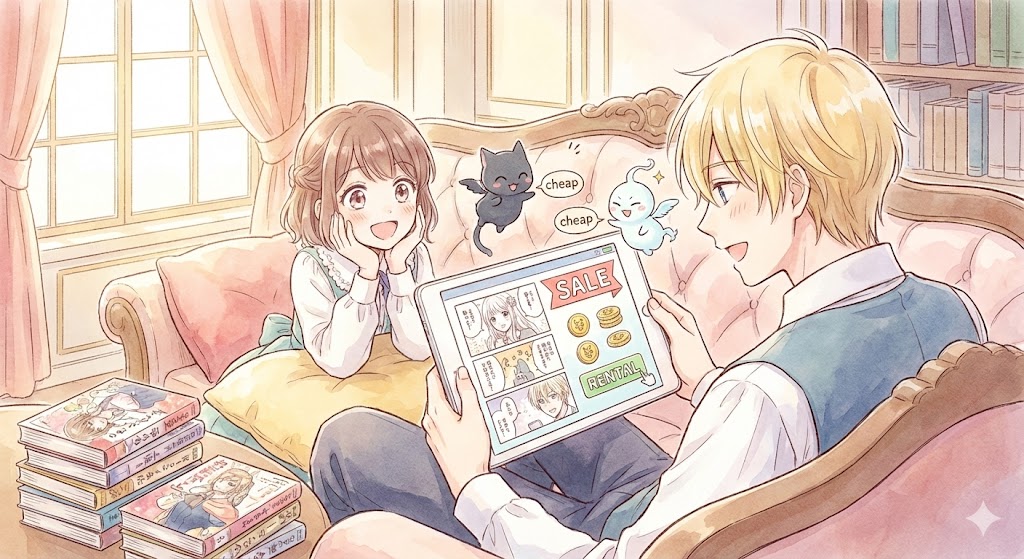 自称悪役令嬢な婚約者の観察記録。のあらすじや完結その後、どこで安くレンタルできるか配信サイトを徹底解説したブログ記事の画像です。